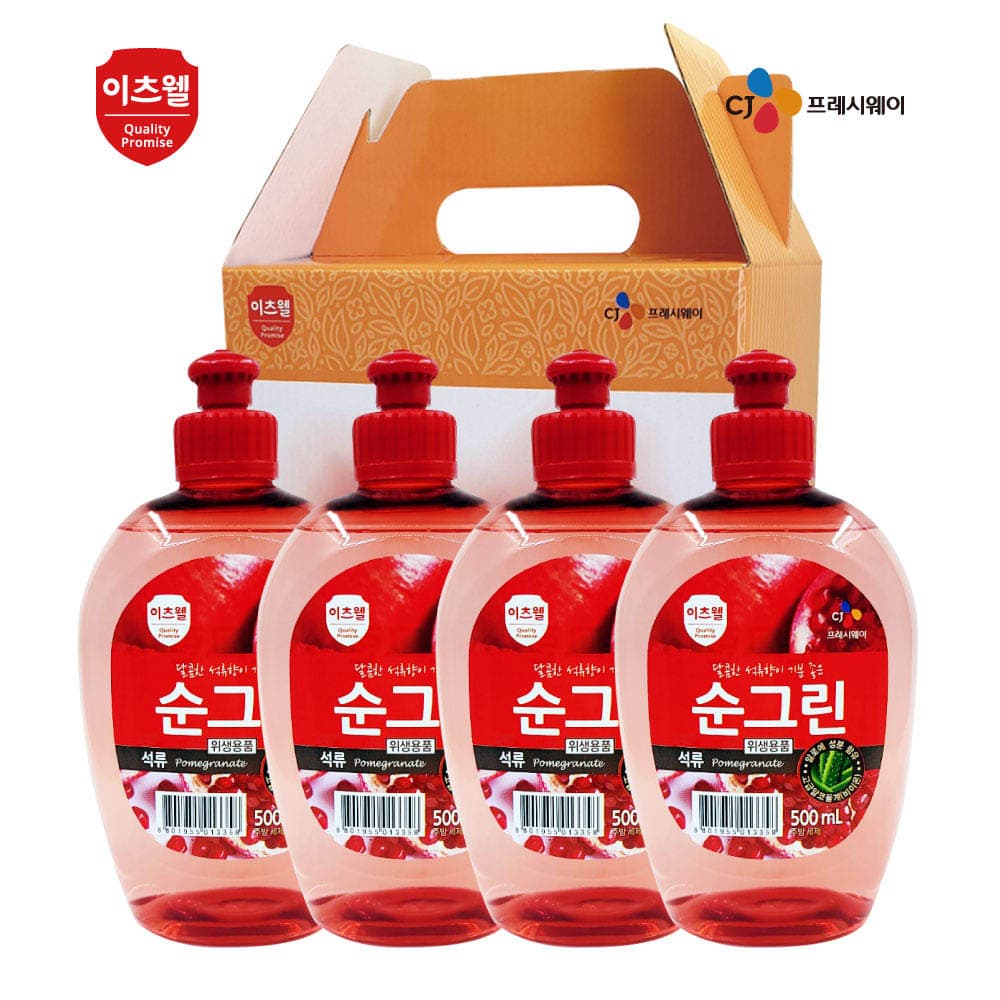 CJ순그린 석류4종세트500ml(캡형) 00395