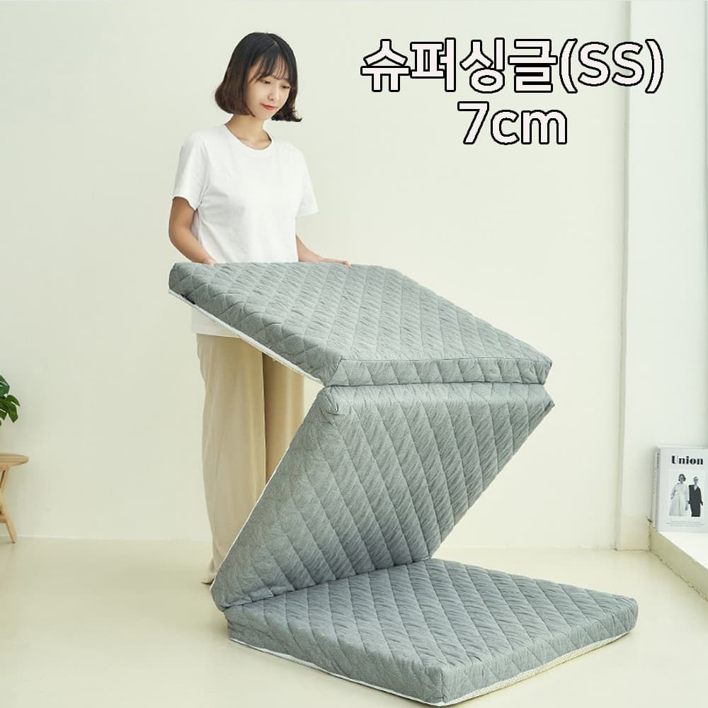 플래비안 클라우드 기능성토퍼 매트리스 11cm 퀸 /커버색상택일:그레이,베이지