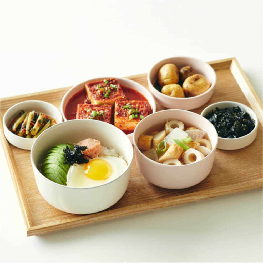 [10월기간한정할인]모도리 테라파인 깔끔 식기 1인세트