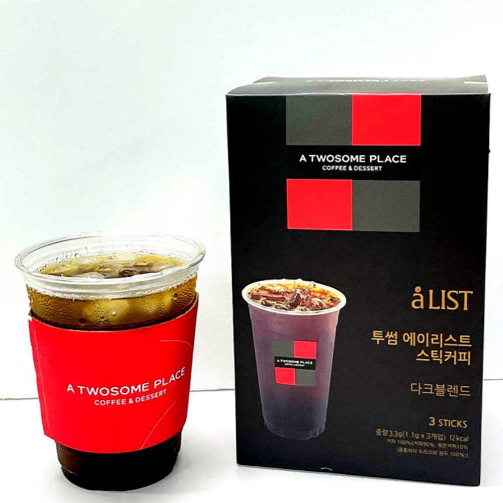 투썸플레이스 에이리스트 ICE 스틱커피 다크블렌드 3P세트