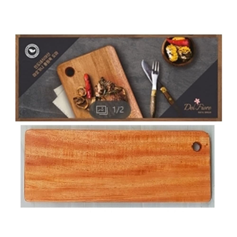 벨르썸 엔드그레인도마 티크L 도마거치대 (end grain cutting board_teak L) 450 X 280 X 40 1EA/SET