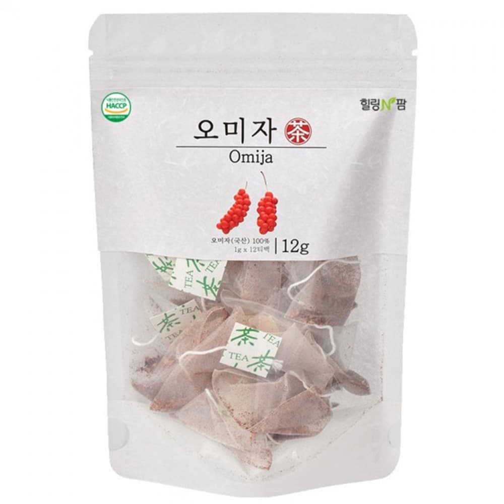 힐링앤팜 오미자차 1gx12t