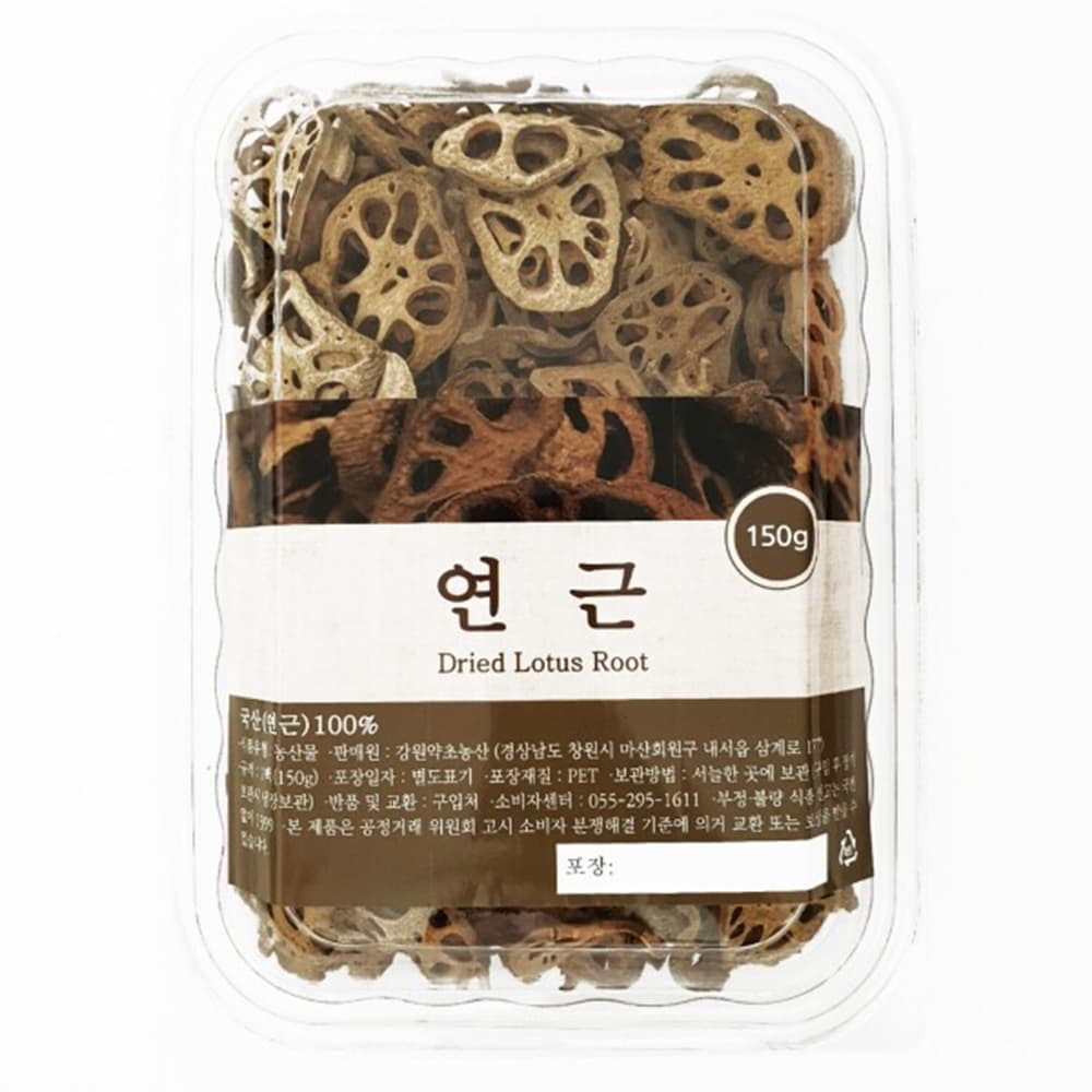 힐링앤팜 연근 150g