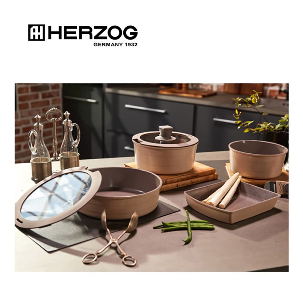 독일 헤르조그(HERZOG) 베르겐 IH 세라믹코팅 멀티핸들 11p 세트