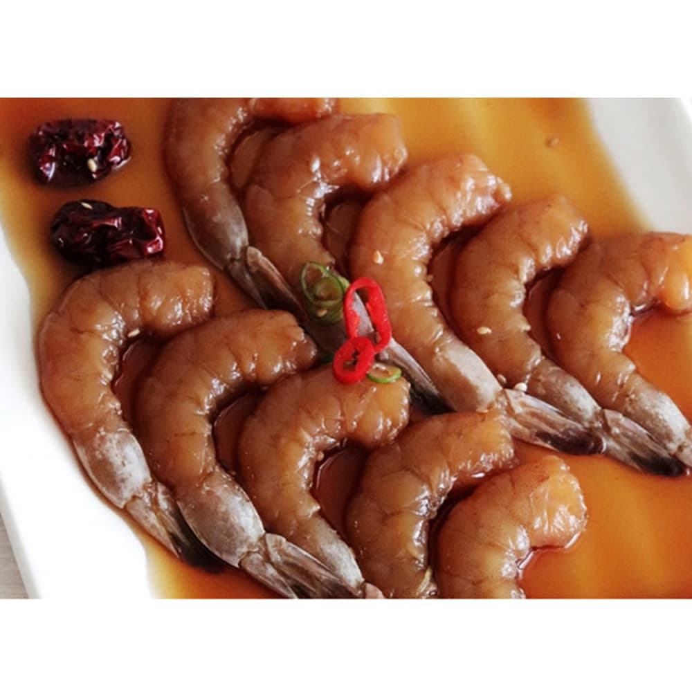 26년전통맛집 귀빈정 수제 홀딱 깐새우장 400g(12미~14미)