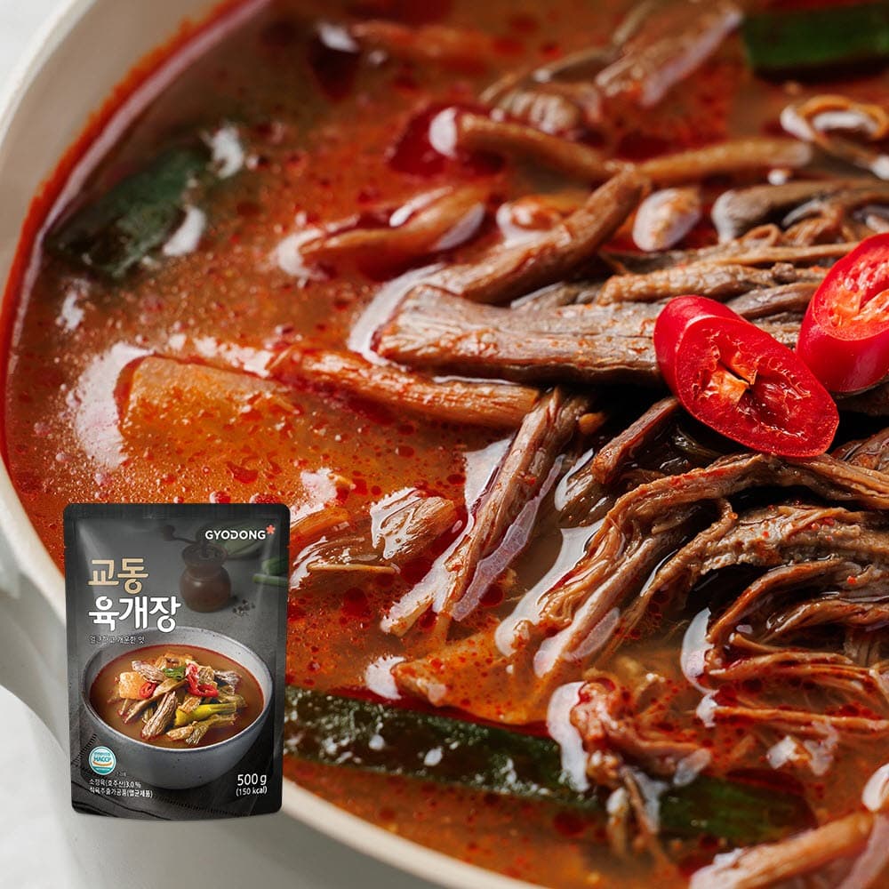 교동 육개장 500g 7팩