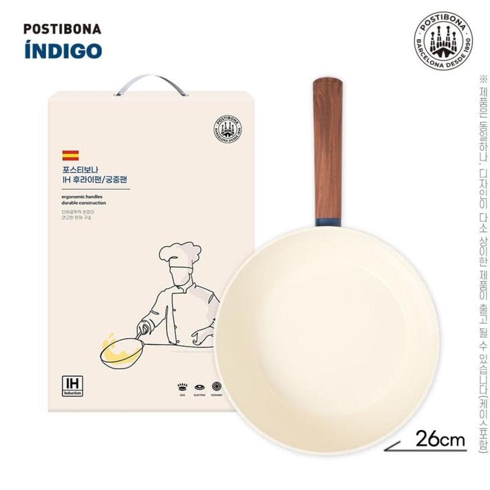 포스티보나 인디고IH궁중팬26cm 1P