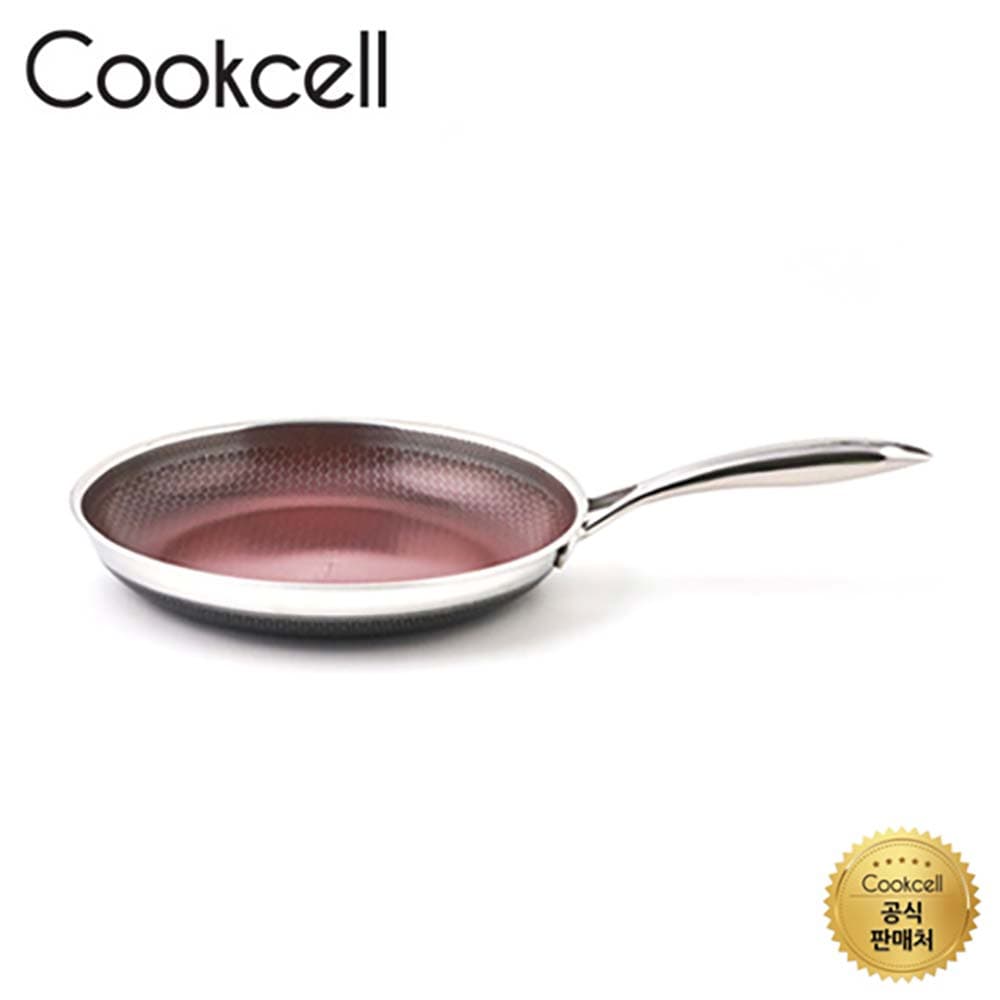 쿡셀 통3중 더블 세라믹 코팅 루비에디션 IH 프라이팬 28cm
