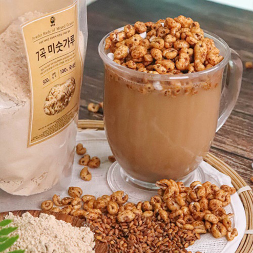 30년 전통 고소한 맛꺽정 선식 미숫가루 7곡 미숫가루 500g 상세이미지