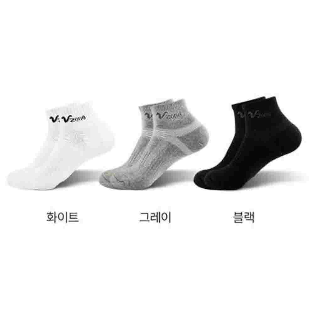 폴턴 V존스포츠양말 남성 단목 3켤레 상세이미지