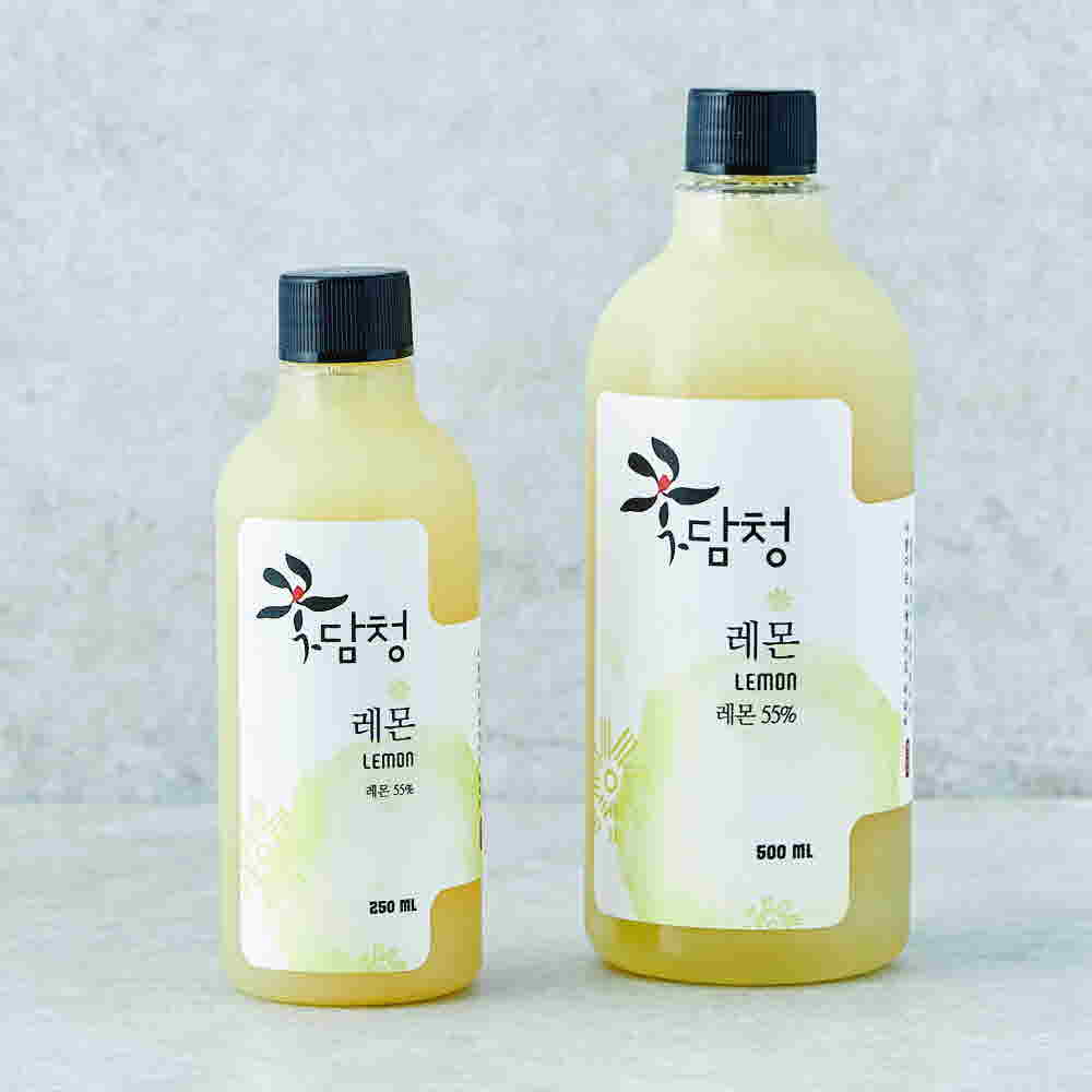 꽃담청 레몬250ml 상세이미지