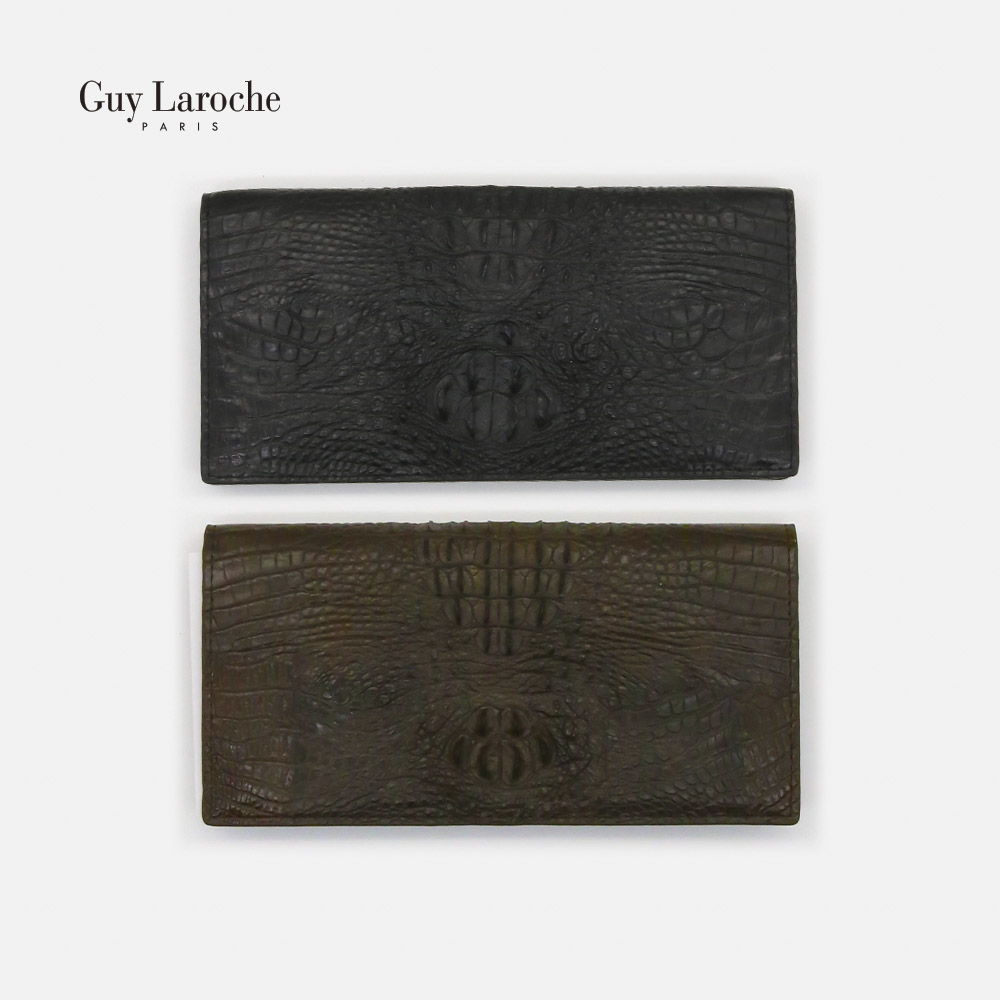 Guy Laroche 기라로쉬 카이망 리얼 악어가죽 장지갑 300-035-70 상세이미지