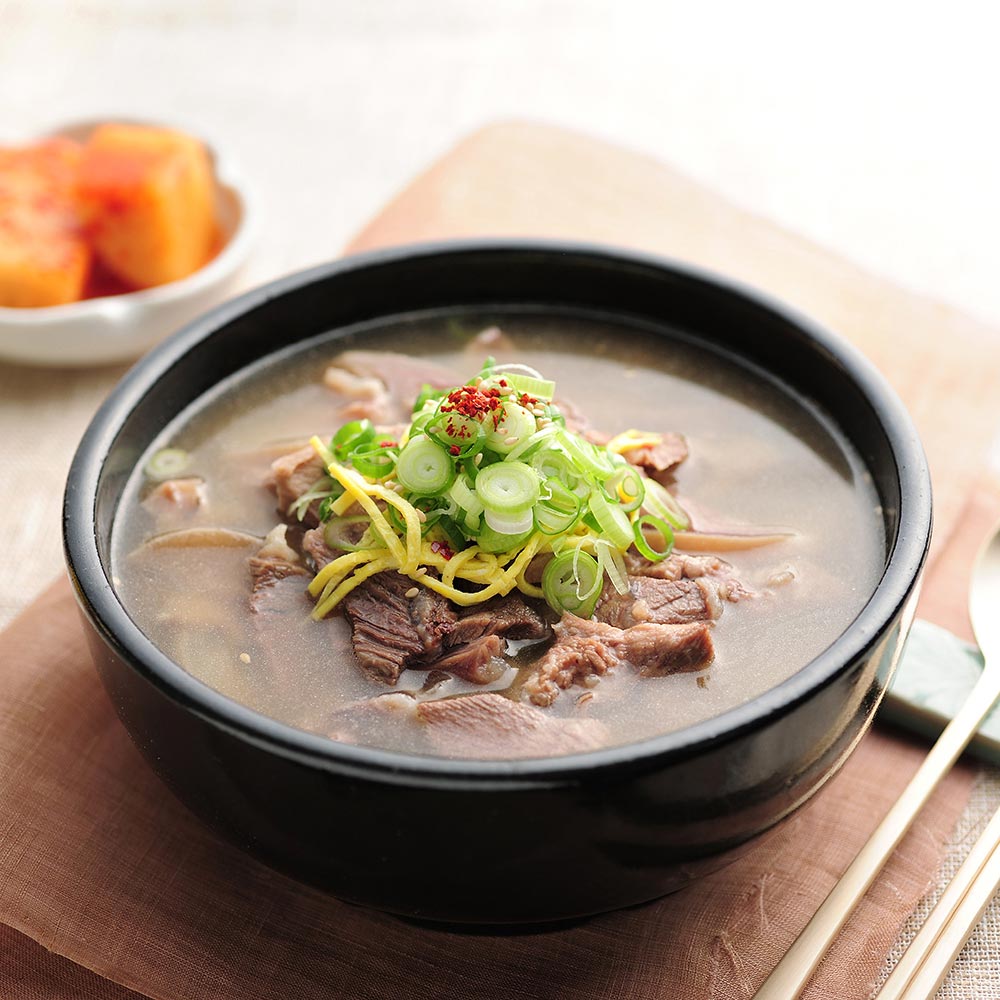 전국 120개 프렌차이즈 맛집 정통 가마솥 수제 나주 맑은 곰탕 600g 상세이미지