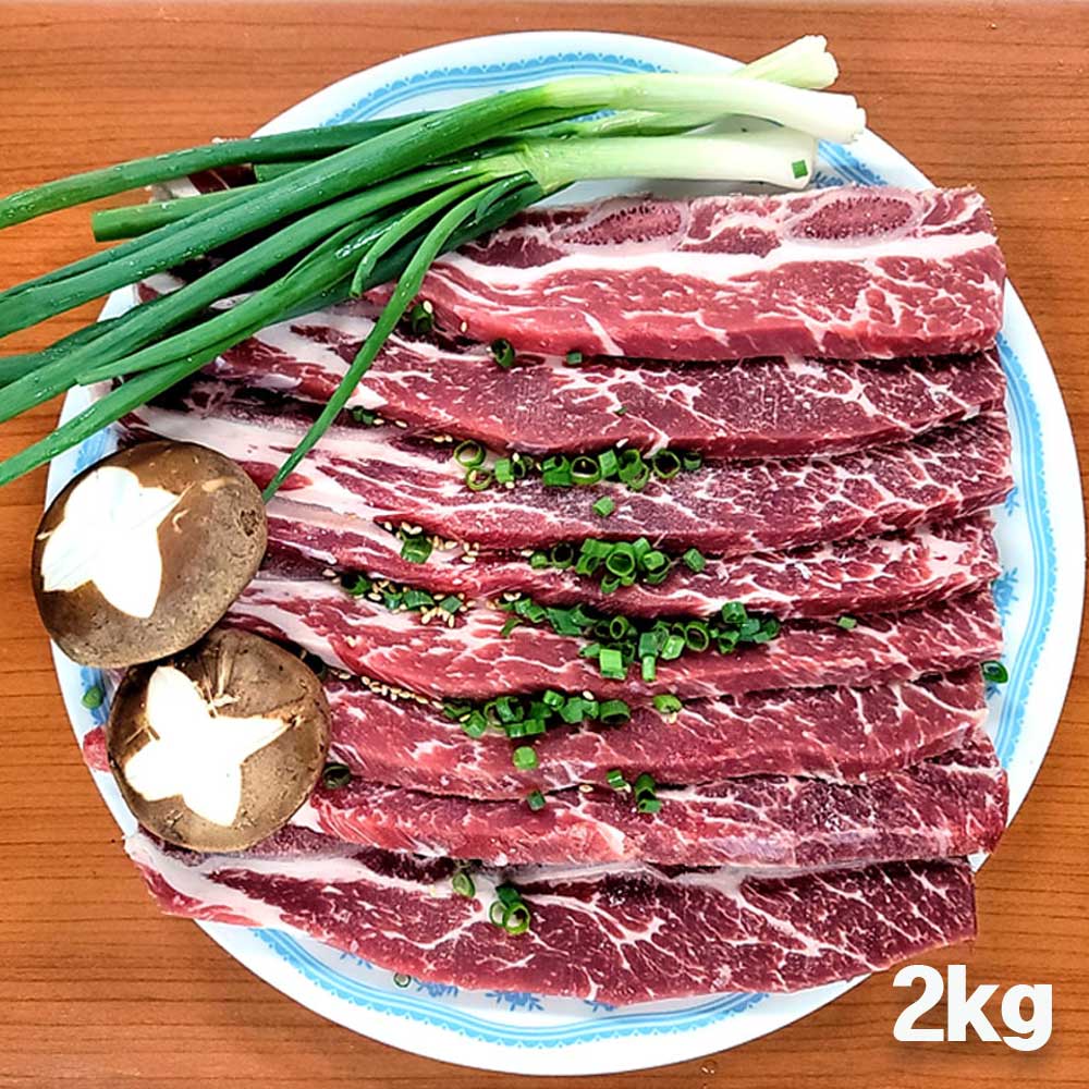 복분자숙성 LA양념갈비 2kg 상세이미지