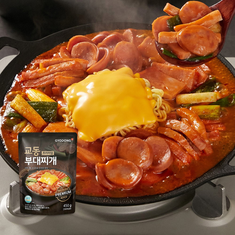 교동 프리미엄 부대찌개 450g 7팩 상세이미지