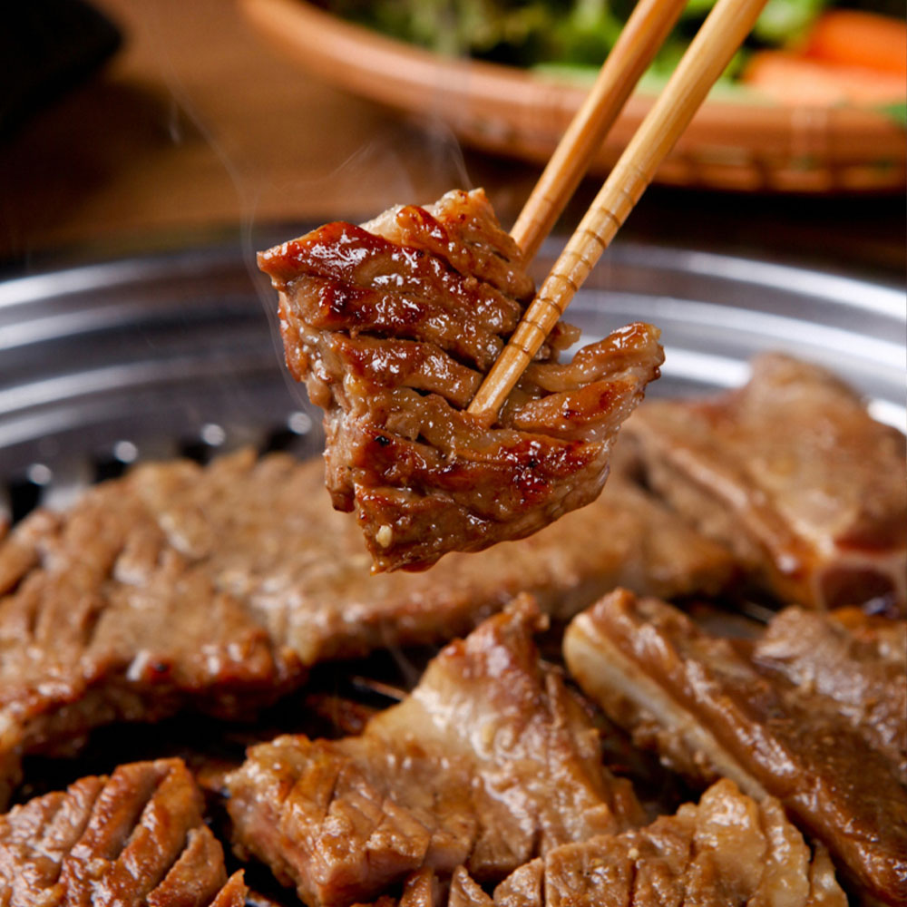 정성담은 국내산 한돈 수제양념 숯불 돼지갈비 1kg 상세이미지