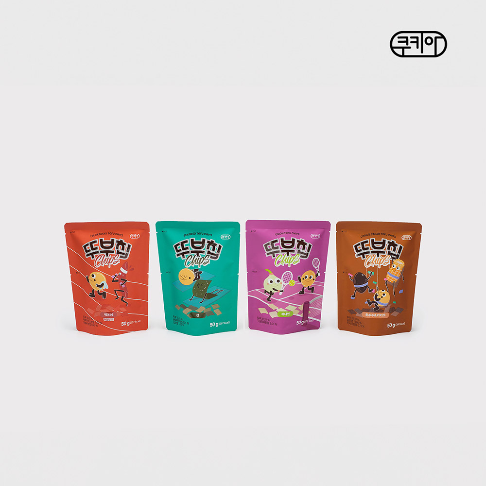 쿠키아 뚜부칩 50g *6ea 4종 상세이미지